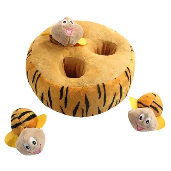 Pet Squeaky Toys Hide Seek Puzzle Plush Bee Shape Interactive Dog Cat Chew Toy A69D
Pet Squeaky Toys Hide Seek Puzzle Plush Bee Shape Interactive Dog Cat Chew Toy A69D