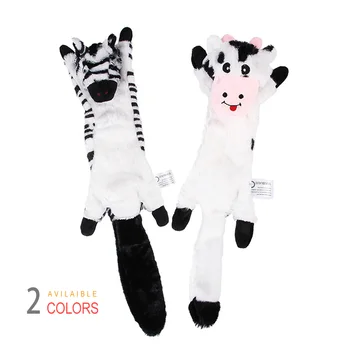 ThinBest No Stuffing Squeaky Plush Dog Toy Cow Zebra Dog Toys Pet Supply Animal Plush Soft Chew Toys Cute Plush Squeaky Toys
ThinBest No Stuffing Squeaky Plush Dog Toy Cow Zebra Dog Toys Pet Supply Animal Plush Soft Chew Toys Cute Plush Squeaky Toys