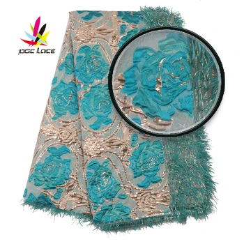 Elegant Jacquard Lace Fabric With Feather For Evening Party 2020 High Quality New Design African French Brocade Lace AMY3155B
Elegant Jacquard Lace Fabric With Feather For Evening Party 2020 High Quality New Design African French Brocade Lace AMY3155B