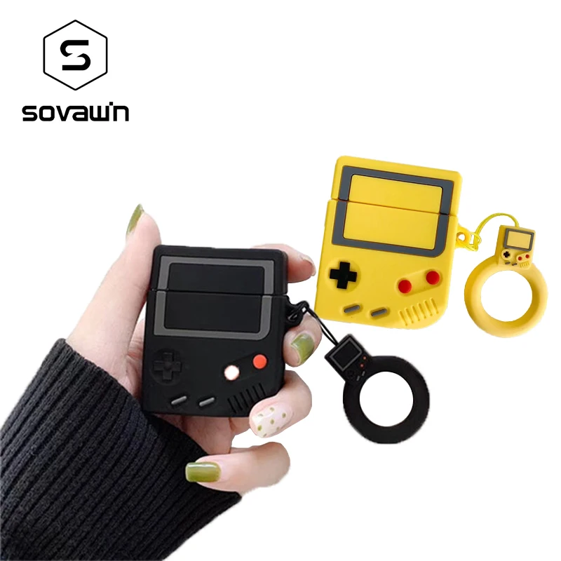 Mini Soft Silicon Earphone Cover Bag Game Console Anti-lost Bluetooth Wireless Earphone Charging Box Case Bag For Apple AirPods
Mini Soft Silicon Earphone Cover Bag Game Console Anti-lost Bluetooth Wireless Earphone Charging Box Case Bag For Apple AirPods