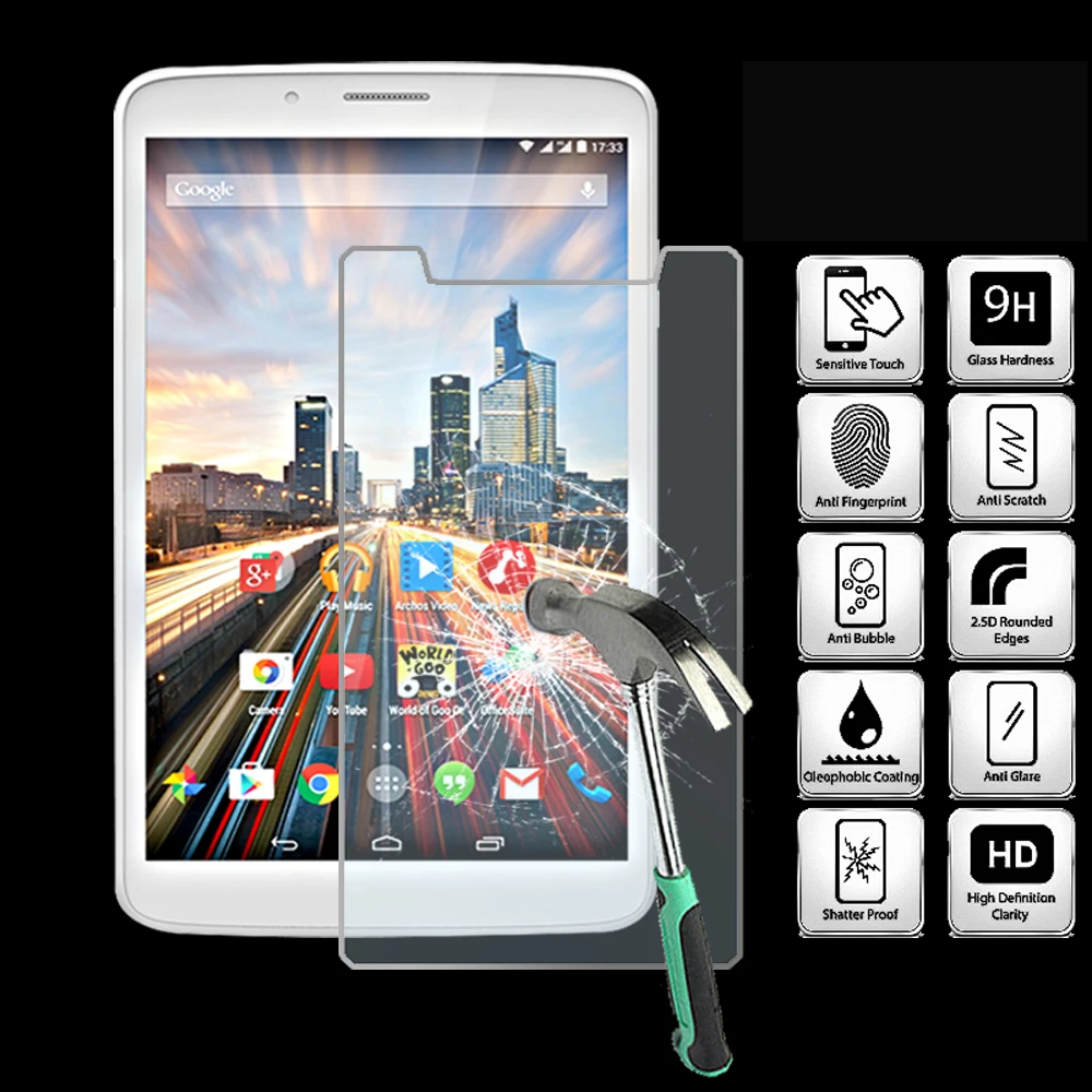 For ARCHOS 80b Helium 4G Tablet Tempered Glass Screen Protector Cover Explosion-Proof Anti-Scratch Screen Film
For ARCHOS 80b Helium 4G Tablet Tempered Glass Screen Protector Cover Explosion-Proof Anti-Scratch Screen Film