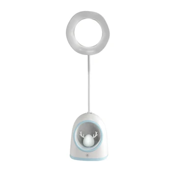 New USB Charging Desk Lamp Creative LED Eye Protection Desk Lamp Student Learning Desk Creative Multifunctional with Small Fan S
New USB Charging Desk Lamp Creative LED Eye Protection Desk Lamp Student Learning Desk Creative Multifunctional with Small Fan S