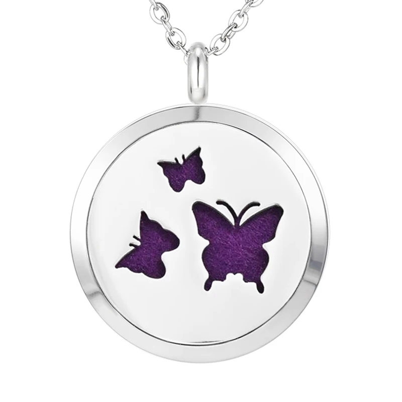 332 Essential Oil Diffuser Locket Pendant Necklace