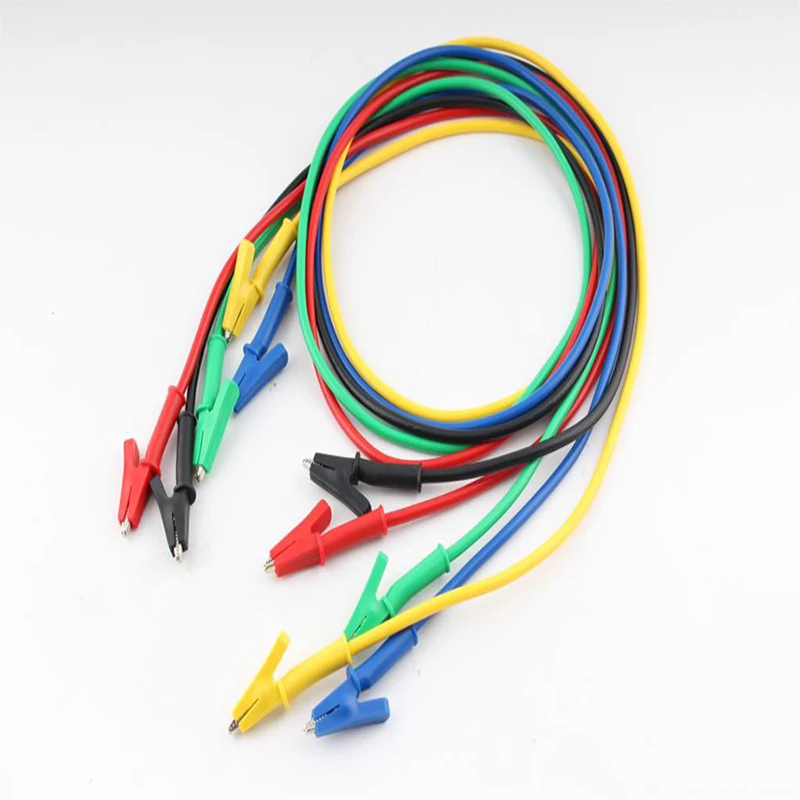 5pcs Electrical Multimeter Alligator Clips DIY Test Insulator Alligator Clip Double-ended Crocodile Clips Jumper Wire Silicone
5pcs Electrical Multimeter Alligator Clips DIY Test Insulator Alligator Clip Double-ended Crocodile Clips Jumper Wire Silicone