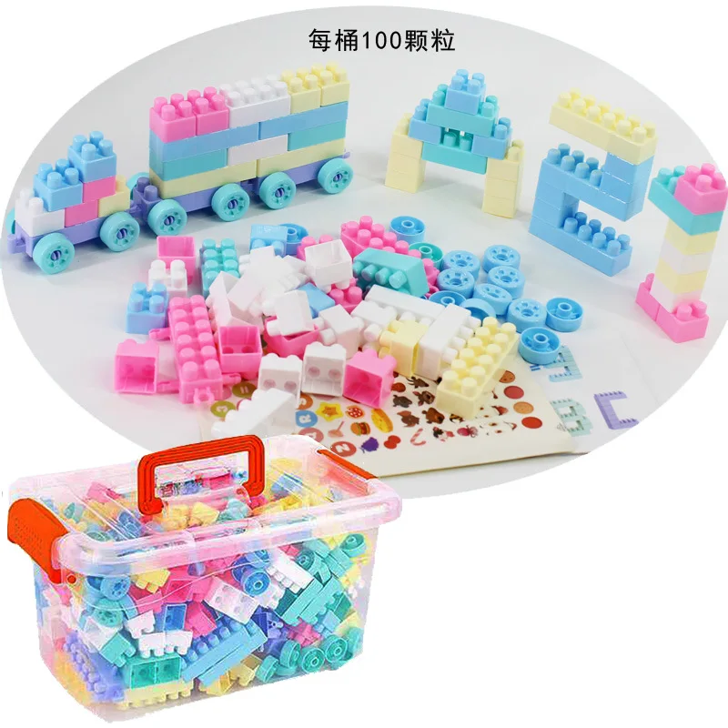 Storage Barrel Building Blocks 100 Granule DIY Free Assembly Educational Toy YLH37355
Storage Barrel Building Blocks 100 Granule DIY Free Assembly Educational Toy YLH37355