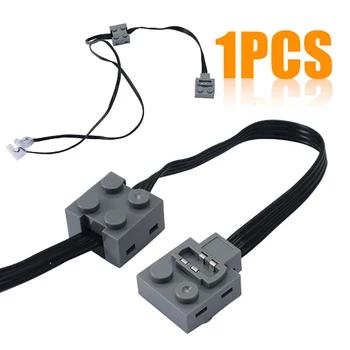 37CM Technic Power Function 8870 LED Light Link Line Cable For Lego Train Vehicle MOC Technology PF Pieces MXL Monster Motor
37CM Technic Power Function 8870 LED Light Link Line Cable For Lego Train Vehicle MOC Technology PF Pieces MXL Monster Motor