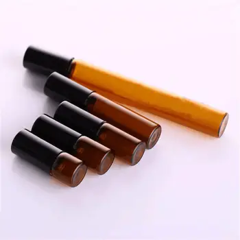 100pcs/lot 1ml 2ml 3ml 5ml 10ml 12ml Thin Glass Perfume Roll on Bottle Amber Essential Oil Bottle with Metal / Glass Ball
100pcs/lot 1ml 2ml 3ml 5ml 10ml 12ml Thin Glass Perfume Roll on Bottle Amber Essential Oil Bottle with Metal / Glass Ball