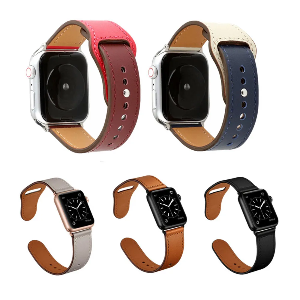 Single Tour Watchband Genuine Leather Loop for iWatch 4 3 2 1 40mm 44mm Bracelet Strap for Apple Watch Band 42mm 38mm
Single Tour Watchband Genuine Leather Loop for iWatch 4 3 2 1 40mm 44mm Bracelet Strap for Apple Watch Band 42mm 38mm