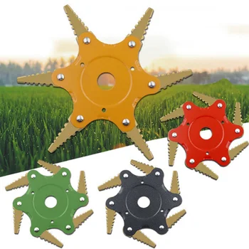 Head Replaceable Mower Toothed Lawn Mower Six-leaf Blade Universal Accessories Garden Power Tools NewNEW
Head Replaceable Mower Toothed Lawn Mower Six-leaf Blade Universal Accessories Garden Power Tools NewNEW