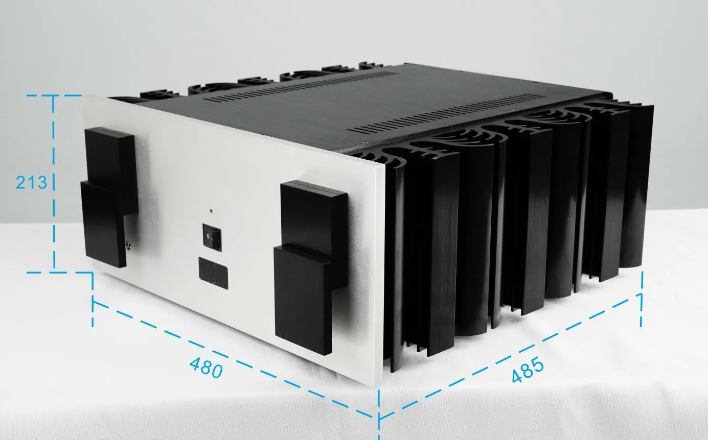 BRZHiFi, промышленный класс, новый тип теплоотвода, цельноалюминиевое шасси
BRZHiFi, промышленный класс, новый тип теплоотвода, цельноалюминиевое шасси