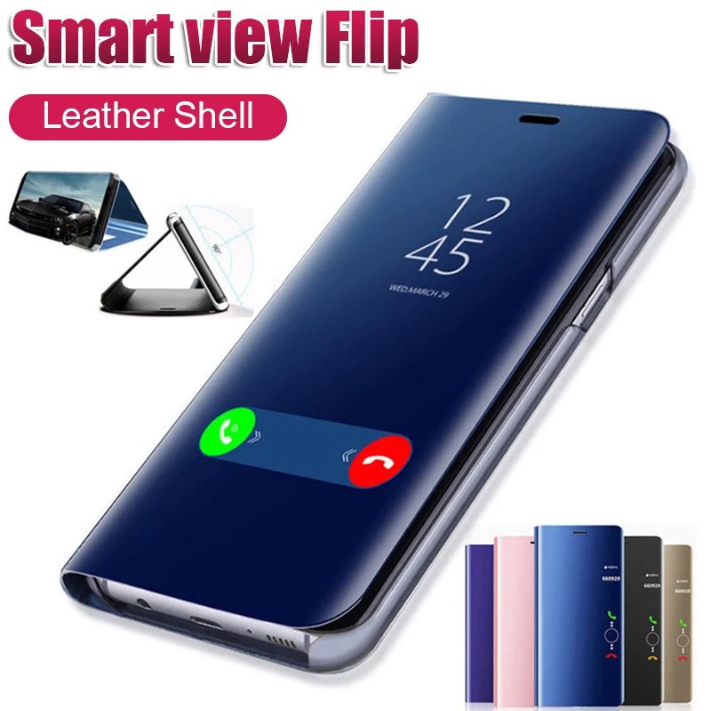 Smart Mirror Clear View Flip Phone Case For Huawei P20 P20 Pro Flip Protective Case For Huawei P20 Lite Shockproof Case Cover
Smart Mirror Clear View Flip Phone Case For Huawei P20 P20 Pro Flip Protective Case For Huawei P20 Lite Shockproof Case Cover