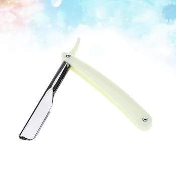 Chic Straight Barber Edge Steel Razors Men Vintage Straight Edge Metal Hair Shaper Barber Razor withou Blade (White)
Chic Straight Barber Edge Steel Razors Men Vintage Straight Edge Metal Hair Shaper Barber Razor withou Blade (White)