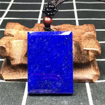 Top Natural Royal Blue Lapis Lazuli Necklace Pendant Jewelry For Woman Men Rectangle Stone 40x29x6mm Beads Adjustable Rope AAAAA
Top Natural Royal Blue Lapis Lazuli Necklace Pendant Jewelry For Woman Men Rectangle Stone 40x29x6mm Beads Adjustable Rope AAAAA