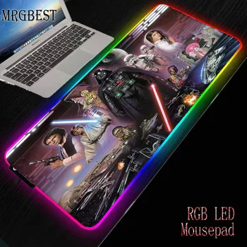 MRGBEST Star Wars Custom Large RGB Mouse Pad Black LockEdge Computer Desk Mat Rubber Striped Non-Slip 35x25/90x40/80x30CM Xxl
MRGBEST Star Wars Custom Large RGB Mouse Pad Black LockEdge Computer Desk Mat Rubber Striped Non-Slip 35x25/90x40/80x30CM Xxl