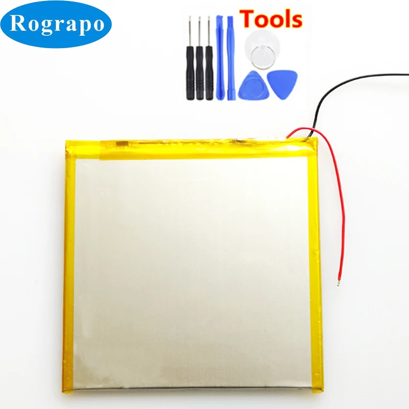 New 3.7V 6000mAh Li-Polymer Battery For Digma Plane 8548S 3G PS8161PG 8540E PS8156ML 8021N 4G PS8183ML Accumulator 2-Wire+Tools |