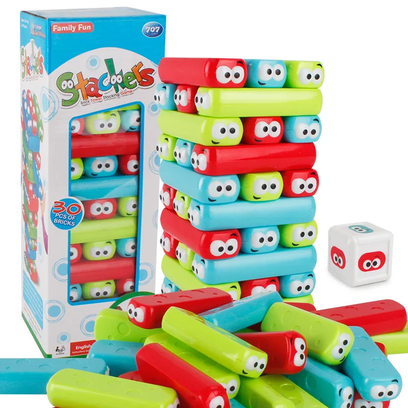 Jenga-Stack Tower Building Blocks Chouchoule High Layers Children's Desktop Interactive Game Hot Selling
Jenga-Stack Tower Building Blocks Chouchoule High Layers Children's Desktop Interactive Game Hot Selling
