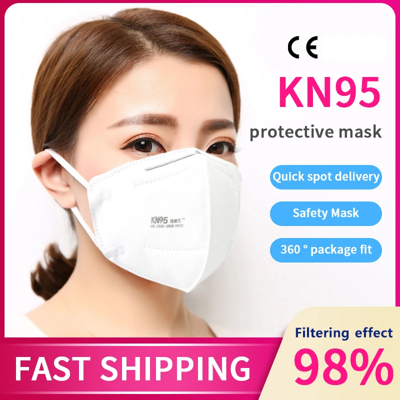 10 pcs Disposable Face Mask Non-woven 95% Filtration Anti Dust 4-Layer PM2.5 Protective Dust Particles Pollution Filter
10 pcs Disposable Face Mask Non-woven 95% Filtration Anti Dust 4-Layer PM2.5 Protective Dust Particles Pollution Filter