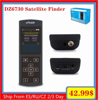 DZ6730 Satellite Finder For DVB-S2 DVB-T2 HD Digital Terrestrial Satellite TV Receiver Combo Sat Finder 3.0 LCD Color Screen
DZ6730 Satellite Finder For DVB-S2 DVB-T2 HD Digital Terrestrial Satellite TV Receiver Combo Sat Finder 3.0 LCD Color Screen