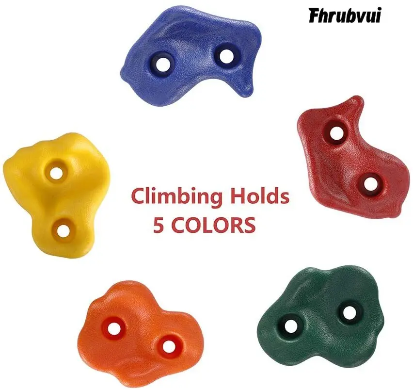 5 PCS Children Rock Climbing Holds Indoor Outdoor Kids Playground Build Mounting Hardware Kit Included
5 PCS Children Rock Climbing Holds Indoor Outdoor Kids Playground Build Mounting Hardware Kit Included