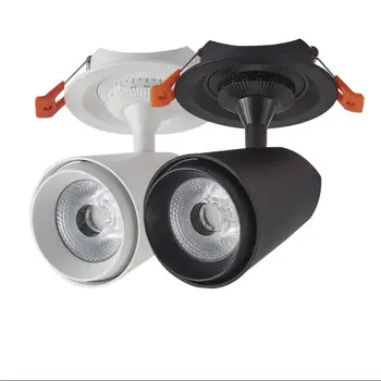 Dimmable LED embedded Ceiling down lamp 90 degree Adjustable and 360 degree rotatable built in COB Spot light Recessed Downlight
Dimmable LED embedded Ceiling down lamp 90 degree Adjustable and 360 degree rotatable built in COB Spot light Recessed Downlight