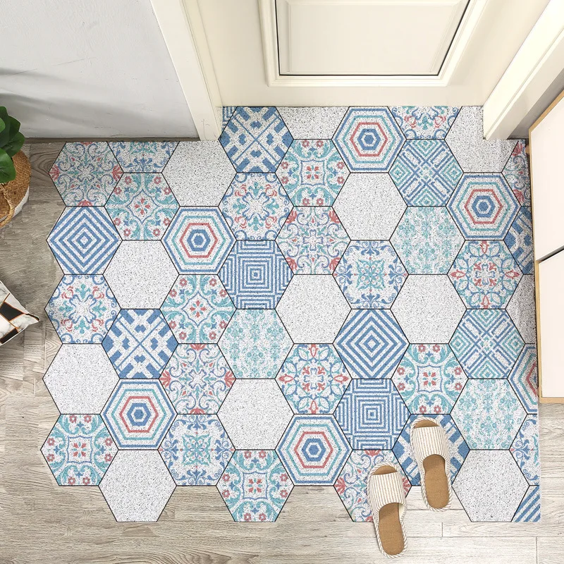 Modern Printed Pattern Mats Carpet Geometric Floor Decoration Anti-slip Easy Clean Doormat Carpet Outdoor Hallway Room Doormats
Modern Printed Pattern Mats Carpet Geometric Floor Decoration Anti-slip Easy Clean Doormat Carpet Outdoor Hallway Room Doormats