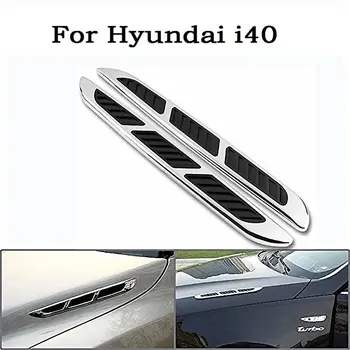a pair JDM Style Chrome Plated Exterior Decorative Air Flow Intake Turbo Bonnet Hood Side Vent Cover+3M Tape for Hyundai i40 
a pair JDM Style Chrome Plated Exterior Decorative Air Flow Intake Turbo Bonnet Hood Side Vent Cover+3M Tape for Hyundai i40