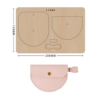 Handbag Scrapbook Wooden Mold Leather Mold Die-Cut Crafts Compatible with Most Die-Cut Machines
Handbag Scrapbook Wooden Mold Leather Mold Die-Cut Crafts Compatible with Most Die-Cut Machines