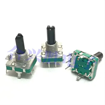 EC16 type 360 degree rotary encoder with push switch digital pulse potentiometer 24 positioning half axis length 20MM
EC16 type 360 degree rotary encoder with push switch digital pulse potentiometer 24 positioning half axis length 20MM