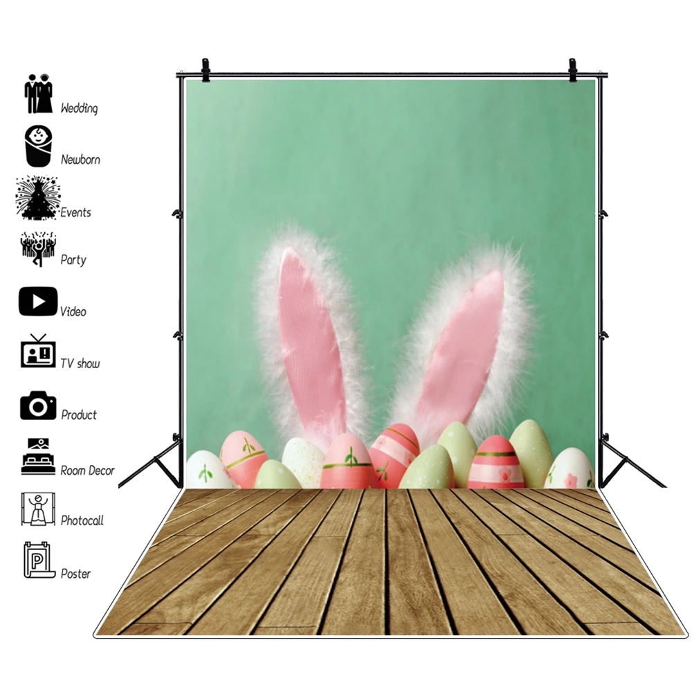Yeele Easter Backdrop Photography Newborn Baby Shower Birthday Spring Rabbit Eggs Wooden Floor Background Photo Studio Photocall
Yeele Easter Backdrop Photography Newborn Baby Shower Birthday Spring Rabbit Eggs Wooden Floor Background Photo Studio Photocall