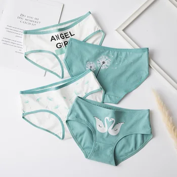 VDOGRIR Cotton Briefs Print Panties Underwear Women Seamless Lingerie Female Fashion Panty Lady Intimates Soft Pants Wholesale
VDOGRIR Cotton Briefs Print Panties Underwear Women Seamless Lingerie Female Fashion Panty Lady Intimates Soft Pants Wholesale