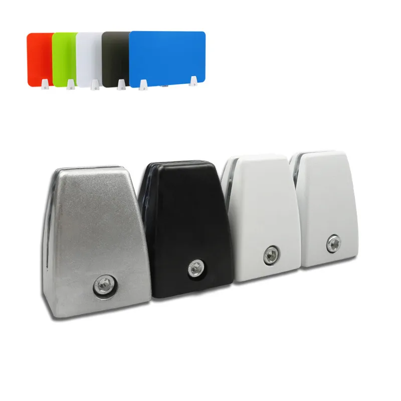 2pcs High-quality Glass clamp Vertical partition screen Fixed clip Desk Desktop Station Baffle support holder furniture hardware
2pcs High-quality Glass clamp Vertical partition screen Fixed clip Desk Desktop Station Baffle support holder furniture hardware