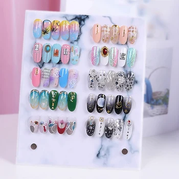 Nail Art Display Board Display Book Marble Stereo Magnet Adsorption Detachable Display Stand
Nail Art Display Board Display Book Marble Stereo Magnet Adsorption Detachable Display Stand