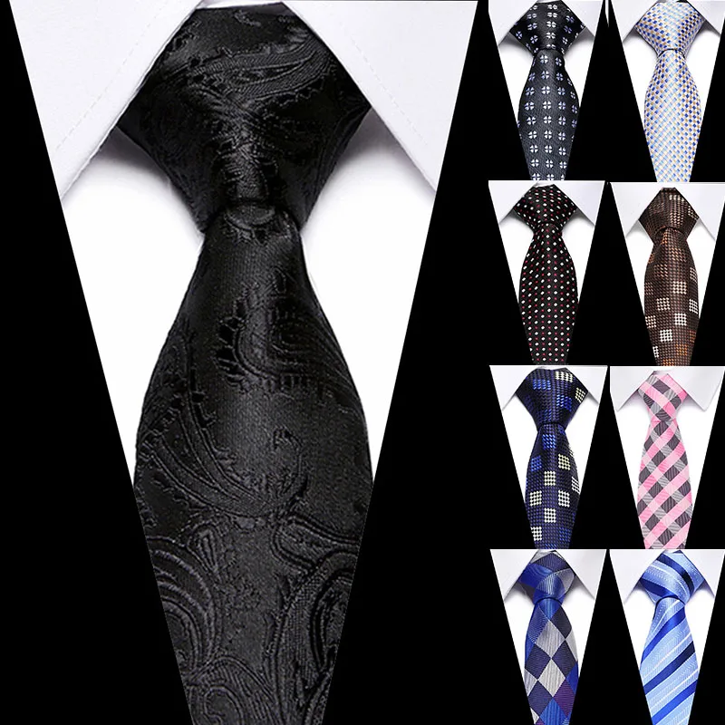 New Fashion Casual Necktie Business Mens Neckties 7.5cm Width Groom Ties Classic Solid 100% Slik Ties for Men For Wedding Party
New Fashion Casual Necktie Business Mens Neckties 7.5cm Width Groom Ties Classic Solid 100% Slik Ties for Men For Wedding Party
