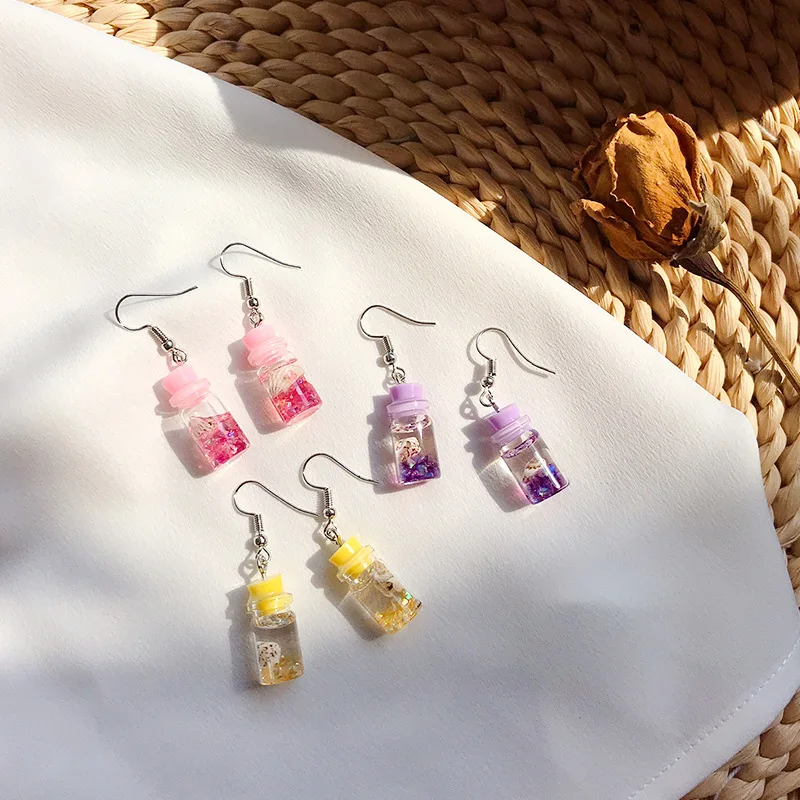 Charm Bottle Drop Earrings Shell Driking Jewelry for Women Girls Cute Colorful Female Creative Personality Candy Funny Gifts
Charm Bottle Drop Earrings Shell Driking Jewelry for Women Girls Cute Colorful Female Creative Personality Candy Funny Gifts