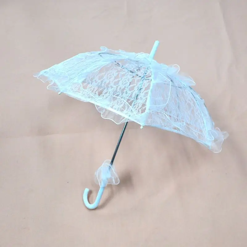 Женский кружевной зонт в западном стиле Открытый Зонт с цветочным узором и