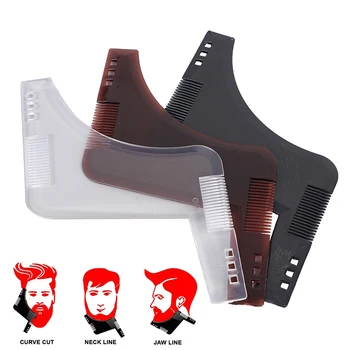1Pc Dropship Men Beard Style Comb Appearance Moustache Moulding Hairdressing Plastic Hair Shaping Styling Template Ruler Combs 
1Pc Dropship Men Beard Style Comb Appearance Moustache Moulding Hairdressing Plastic Hair Shaping Styling Template Ruler Combs