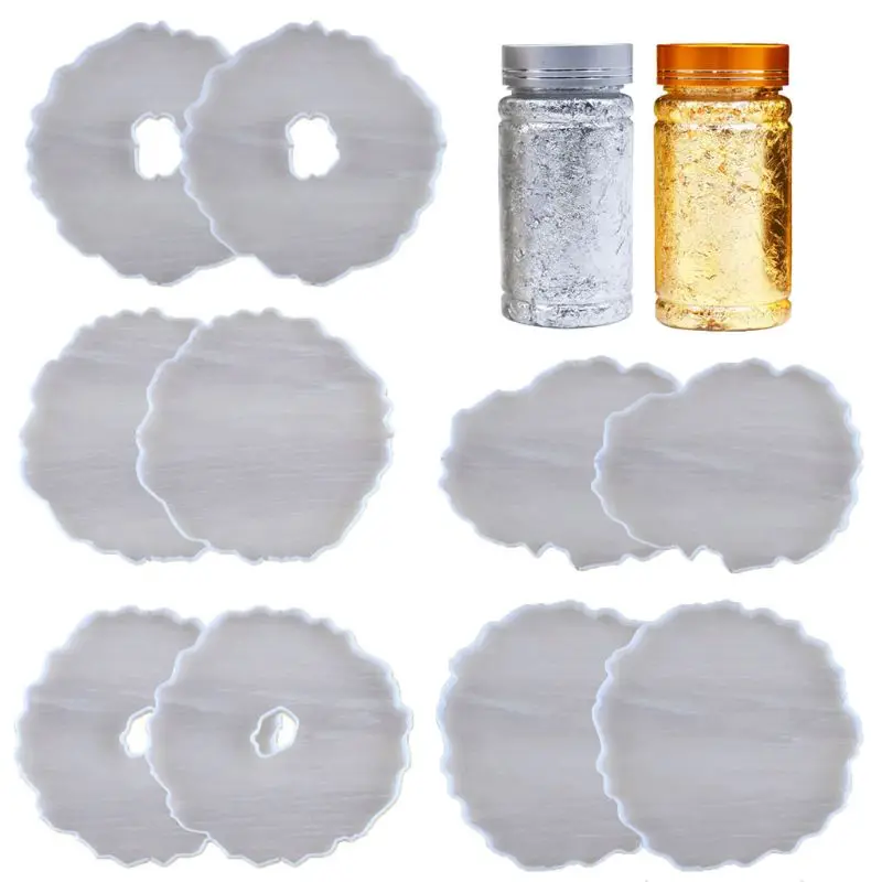 Large Irregular Wave Round Coaster Mold Cup Mat Silicone Resin Mold Epoxy Resin Cement Casting Jewelry Making Art Tools
Large Irregular Wave Round Coaster Mold Cup Mat Silicone Resin Mold Epoxy Resin Cement Casting Jewelry Making Art Tools