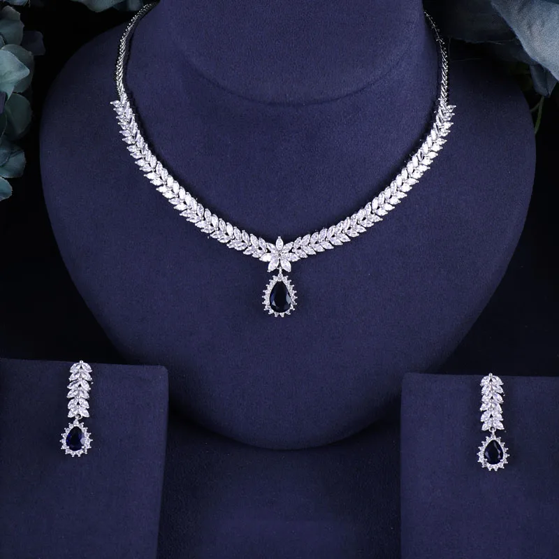 Accking Fashion water drop 2 pcs Bridal Jewelry Sets New Fashion Dubai Full Jewelry Set For Women Wedding Party ball
Accking Fashion water drop 2 pcs Bridal Jewelry Sets New Fashion Dubai Full Jewelry Set For Women Wedding Party ball