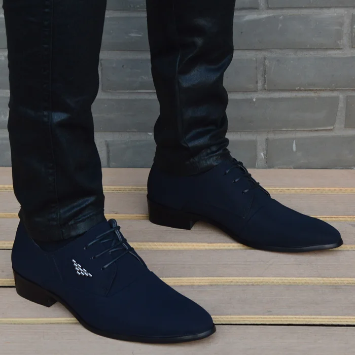 italian mens shoes fashion black Navy men's leather moccasin pointed toe classic men wedding shoes sapatos masculino italian mens shoes fashion black Navy men's leather moccasin pointed toe classic men wedding shoes sapatos masculino