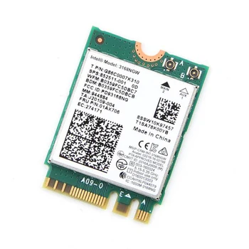 Dual band Wireless Mini Wlan For Intel 3168 AC 3168NGW NGFF M.2 802.11ac Wifi Bluetooth 4.2 Card 2.4G 5Ghz Network Wi-Fi Adapter
Dual band Wireless Mini Wlan For Intel 3168 AC 3168NGW NGFF M.2 802.11ac Wifi Bluetooth 4.2 Card 2.4G 5Ghz Network Wi-Fi Adapter