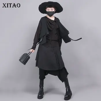 XITAO 2020 Spring Vest New Arrival Women Damp V Neck Solid Color Minimalism Fashion Personality Short payment Vest DMY3579
XITAO 2020 Spring Vest New Arrival Women Damp V Neck Solid Color Minimalism Fashion Personality Short payment Vest DMY3579