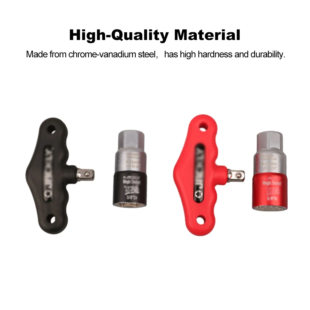 Hot High Hardness Durability Portable Universal Chrome Vanadium Steel Sleeve Multi-Use Socket Sleeve Set for Disassemble Srews
Hot High Hardness Durability Portable Universal Chrome Vanadium Steel Sleeve Multi-Use Socket Sleeve Set for Disassemble Srews