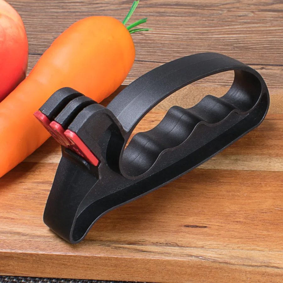 Kitchen Knife Sharpener Home Multi-function Grinding Knife Fast Fixed Angle Grindstone Tungsten Steel Kitchen Gadget
Kitchen Knife Sharpener Home Multi-function Grinding Knife Fast Fixed Angle Grindstone Tungsten Steel Kitchen Gadget