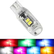 2pcs New T10 LED W5W Super bright Polarity Free Plastic Protect smd Car Interior Read Door License Plate Wedge Lamp 12V White
2pcs New T10 LED W5W Super bright Polarity Free Plastic Protect smd Car Interior Read Door License Plate Wedge Lamp 12V White