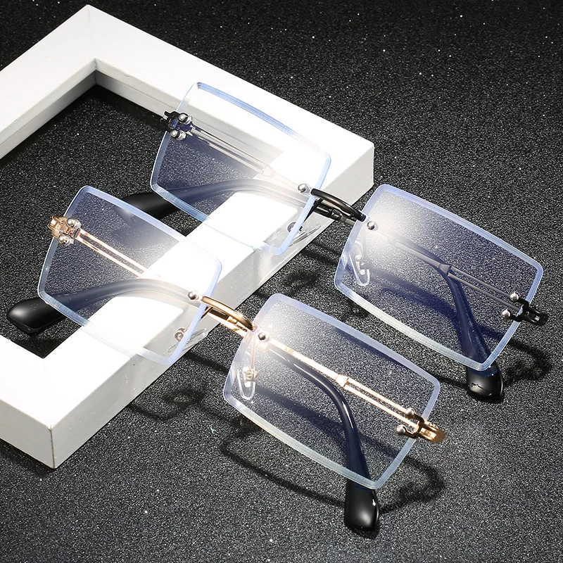 seemfy Square Anti-blue Light Glasses Metal Frame Retro And Personality Eyeglasses Frames Clear Lenses 0 Degree Plain Spectacles
seemfy Square Anti-blue Light Glasses Metal Frame Retro And Personality Eyeglasses Frames Clear Lenses 0 Degree Plain Spectacles