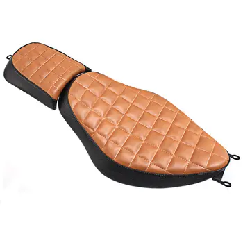 Motorcycle Adjustable Two-Up Pillion Brown Leather Solo Rider Passenger Seat For Sportster 1200 Forty-Eight XL1200X 2010–2018
Motorcycle Adjustable Two-Up Pillion Brown Leather Solo Rider Passenger Seat For Sportster 1200 Forty-Eight XL1200X 2010–2018