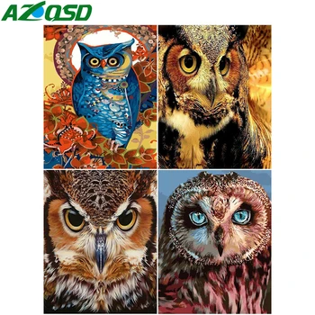 AZQSD Unframe Paint By Numbers Owl Handpainted Painting Art DIY Coloring By Numbers Aninal Handpainted Gift
AZQSD Unframe Paint By Numbers Owl Handpainted Painting Art DIY Coloring By Numbers Aninal Handpainted Gift