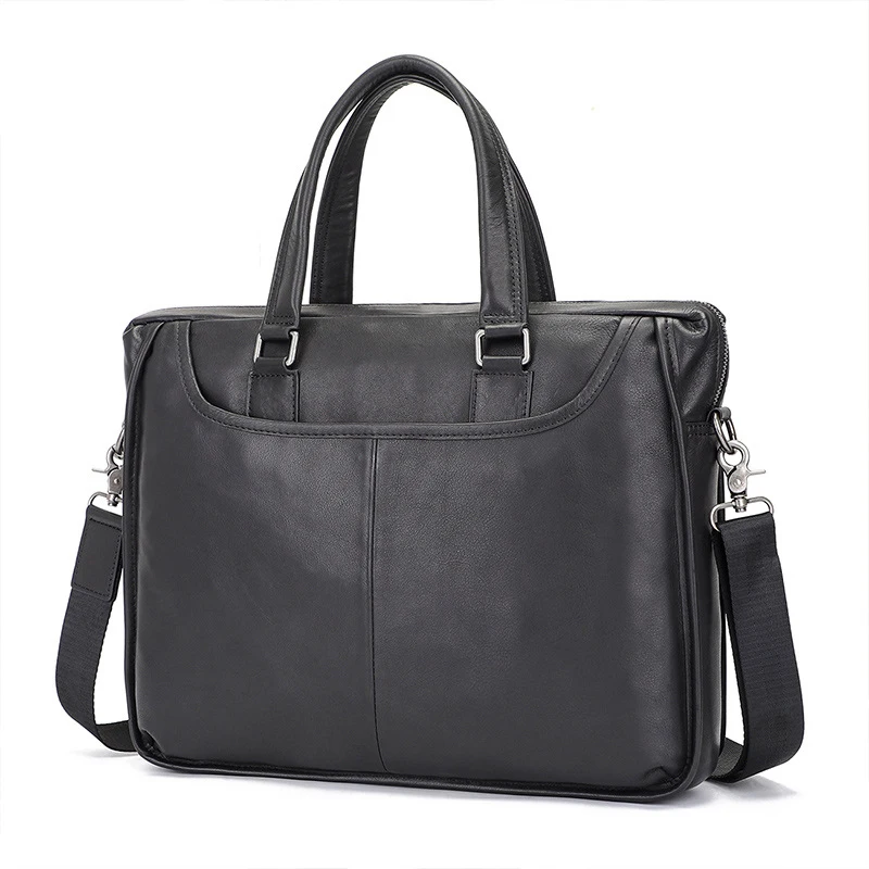 

Fashion Male's Crossbody Bags Casual Business Briefcase Genuine Leather Men's Shoulder Bag Men Cow Leather Office Laptop Handbag