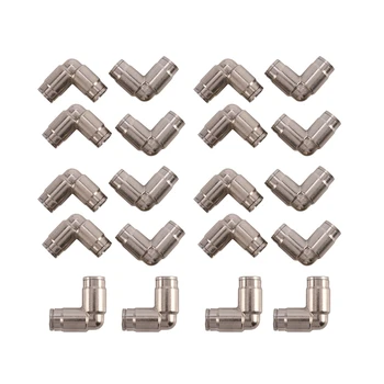 3/8 Inch Quick Connecting Coupling for Mist Cooling System 3/16 Inch Thread Misting Nozzles TConnector (20Pcs)-Elbow Connector
3/8 Inch Quick Connecting Coupling for Mist Cooling System 3/16 Inch Thread Misting Nozzles TConnector (20Pcs)-Elbow Connector