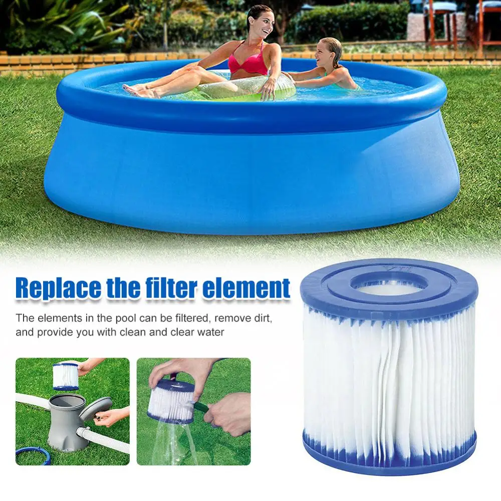 Washable Reusable Swimming Pool Equipment Filter Cartridge Pool Replacement Filter Cartridge for Swimming Pool Daily Care
Washable Reusable Swimming Pool Equipment Filter Cartridge Pool Replacement Filter Cartridge for Swimming Pool Daily Care